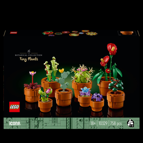 Конструктор LEGO Botanicals Мініатюрні рослини 758 деталей (10329) - фото 0