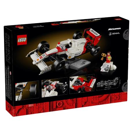 Конструктор LEGO Icons McLaren MP4/4 і Айртон Сенна 693 деталі (10330) - фото 2