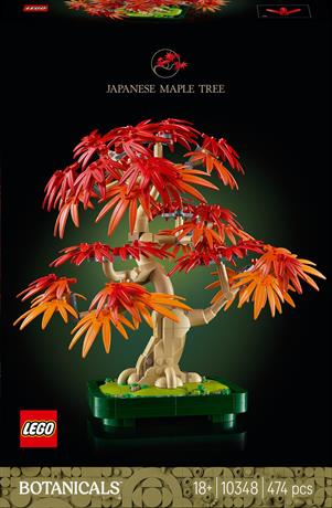 Конструктор LEGO Botanicals Бонсай з японського червоного клена 474 деталі (10348) - фото 2