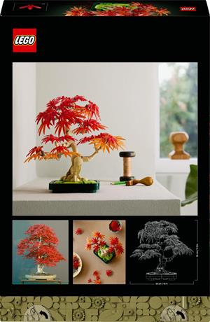 Конструктор LEGO Botanicals Бонсай з японського червоного клена 474 деталі (10348) - фото 3