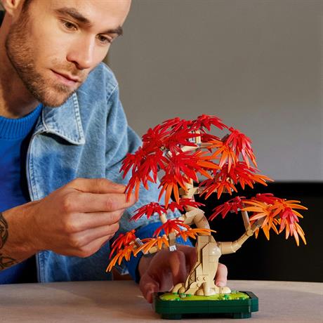Конструктор LEGO Botanicals Бонсай з японського червоного клена 474 деталі (10348) - фото 8