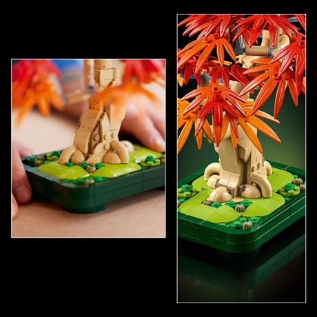 Конструктор LEGO Botanicals Бонсай з японського червоного клена 474 деталі (10348) - фото 13