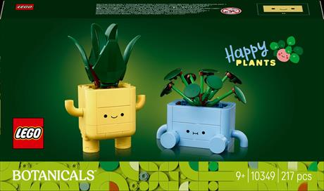 Конструктор LEGO Botanicals Щасливі рослини 217 деталей (10349) - фото 2