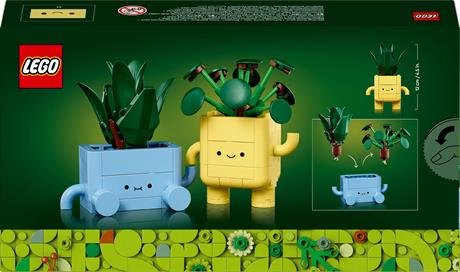 Конструктор LEGO Botanicals Щасливі рослини 217 деталей (10349) - фото 3