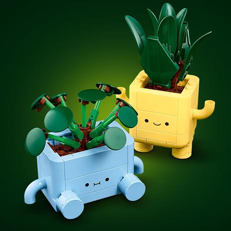 Конструктор LEGO Botanicals Щасливі рослини 217 деталей (10349) - фото 6