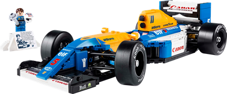 Конструктор LEGO Icons Williams Racing FW14B и Найджел Мэнселл 799 деталей (10353) - фото 4