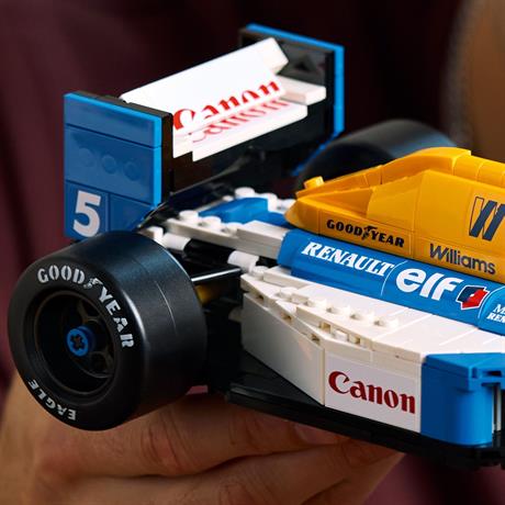 Конструктор LEGO Icons Williams Racing FW14B и Найджел Мэнселл 799 деталей (10353) - фото 5