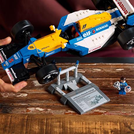 Конструктор LEGO Icons Williams Racing FW14B и Найджел Мэнселл 799 деталей (10353) - фото 7