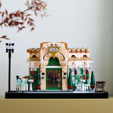 Конструктор LEGO Icons Французька кав'ярня 1101 деталь (10362) - фото 10