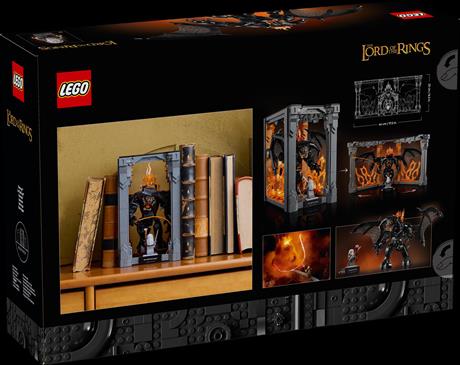 Конструктор LEGO Icons Володар перснів Балроґ Книжковий куточок 1201 деталь (10367) - фото 3