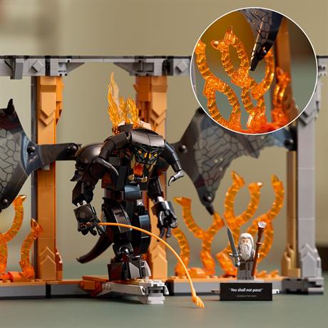 Конструктор LEGO Icons Володар перснів Балроґ Книжковий куточок 1201 деталь (10367) - фото 6
