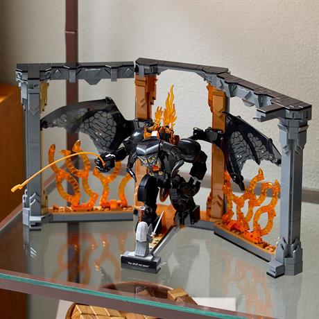 Конструктор LEGO Icons Володар перснів Балроґ Книжковий куточок 1201 деталь (10367) - фото 7