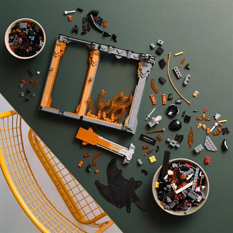 Конструктор LEGO Icons Володар перснів Балроґ Книжковий куточок 1201 деталь (10367) - фото 12