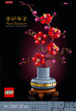 Конструктор LEGO Botanicals Сливовий цвіт 327 деталей (10369) - фото 2