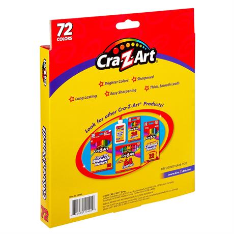 Набір олівців Cra-Z-Art Cra-Z-Art 72 кольорів (10402CRA) - фото 0