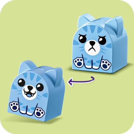 Конструктор LEGO DUPLO My First Мої перші повсякденні процедури час вечері та сну 28 деталей (10414) - фото 7