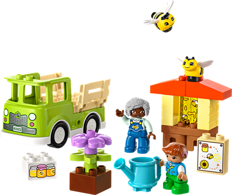 Конструктор LEGO DUPLO Town Догляд за бджолами й вуликами 22 деталі (10419) - фото 1
