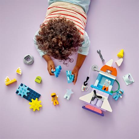 Конструктор LEGO DUPLO Town Пригоди на космічному шаттлі 3-в-1, 58 деталей (10422) - фото 8