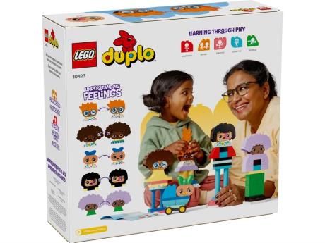 Конструктор LEGO DUPLO Town Конструктор людей із сильними емоціями 71 деталь (10423) - фото 0