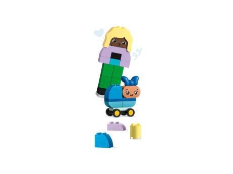 Конструктор LEGO DUPLO Town Конструктор людей із сильними емоціями 71 деталь (10423) - фото 0