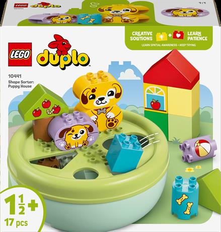 Конструктор LEGO DUPLO My First Сортувальник фігур будинок для цуценят 17 деталей (10441) - фото 2