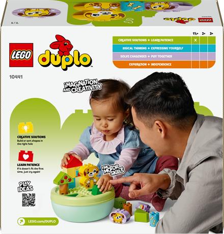 Конструктор LEGO DUPLO My First Сортувальник фігур будинок для цуценят 17 деталей (10441) - фото 3