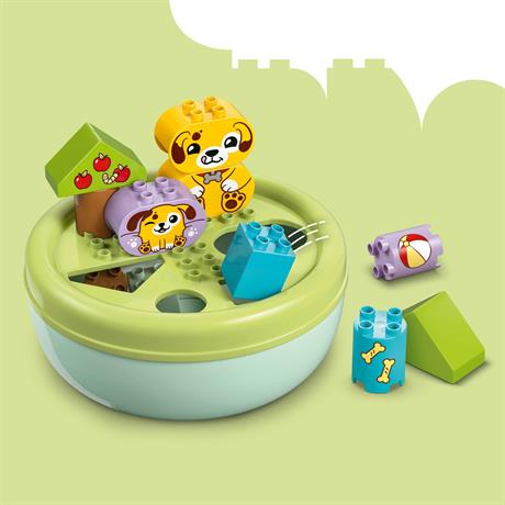 Конструктор LEGO DUPLO My First Сортувальник фігур будинок для цуценят 17 деталей (10441) - фото 11