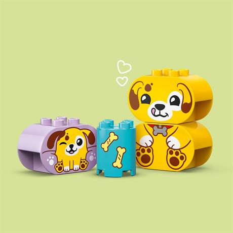 Конструктор LEGO DUPLO My First Сортувальник фігур будинок для цуценят 17 деталей (10441) - фото 13