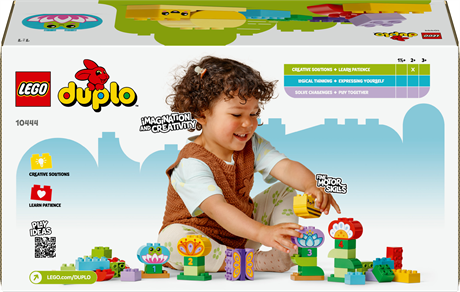 Конструктор LEGO DUPLO Town Творчий сад і квіти 45 деталей (10444) - фото 3