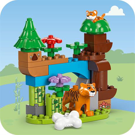 Конструктор LEGO DUPLO Town Сімейства диких тварин 3-в-1, 92 деталі (10446) - фото 7