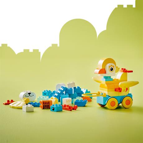 Конструктор LEGO DUPLO Town Тварини на колесах 3 в 1, 58 деталей (10448) - фото 3