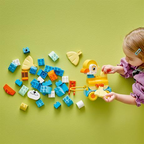 Конструктор LEGO DUPLO Town Тварини на колесах 3 в 1, 58 деталей (10448) - фото 4