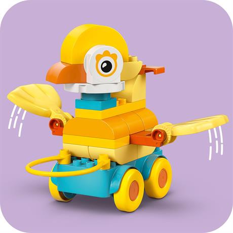 Конструктор LEGO DUPLO Town Тварини на колесах 3 в 1, 58 деталей (10448) - фото 14