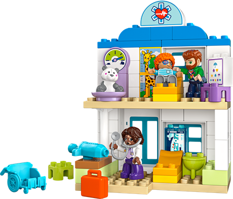 Конструктор LEGO DUPLO Town Уперше: візит до лікаря 65 деталей (10449) - фото 4