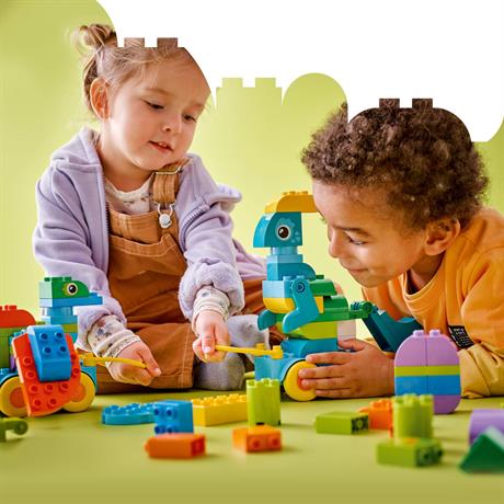 Конструктор LEGO DUPLO Town Динозаври на колесах 3 в 1, 108 деталей (10451) - фото 3