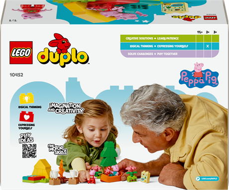 Конструктор LEGO DUPLO Свинка Пеппа Туристичний похід 32 деталі (10452) - фото 3