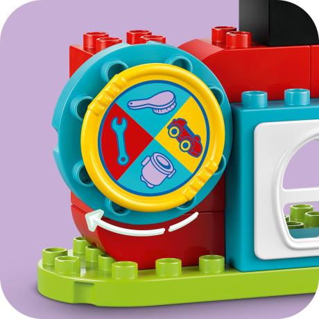 Конструктор LEGO DUPLO Disney Міккі Маус Клубний будинок і автомобіль 27 деталей (10454) - фото 6
