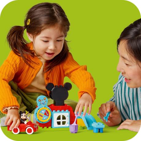 Конструктор LEGO DUPLO Disney Міккі Маус Клубний будинок і автомобіль 27 деталей (10454) - фото 7