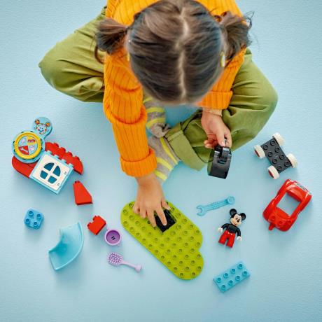 Конструктор LEGO DUPLO Disney Міккі Маус Клубний будинок і автомобіль 27 деталей (10454) - фото 9