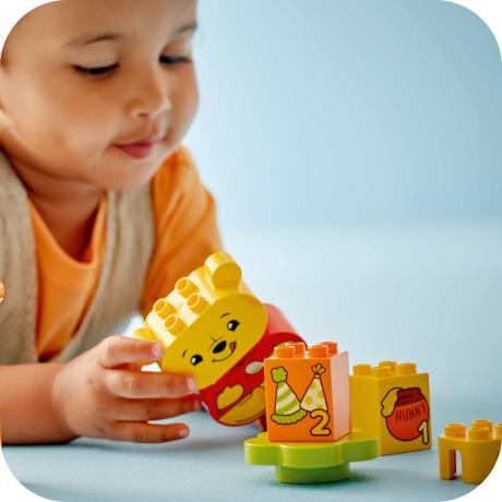 Конструктор LEGO DUPLO Disney День народження Вінні Пуха 22 деталі (10457) - фото 6