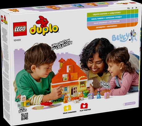Конструктор LEGO DUPLO Bluey Родинний дім Блуї із грою на запам'ятовування 83 деталі (10459) - фото 2