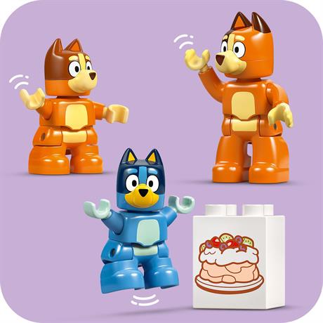 Конструктор LEGO DUPLO Bluey Родинний дім Блуї із грою на запам'ятовування 83 деталі (10459) - фото 5