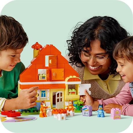 Конструктор LEGO DUPLO Bluey Родинний дім Блуї із грою на запам'ятовування 83 деталі (10459) - фото 4