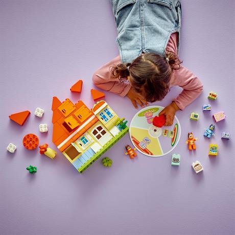 Конструктор LEGO DUPLO Bluey Родинний дім Блуї із грою на запам'ятовування 83 деталі (10459) - фото 6