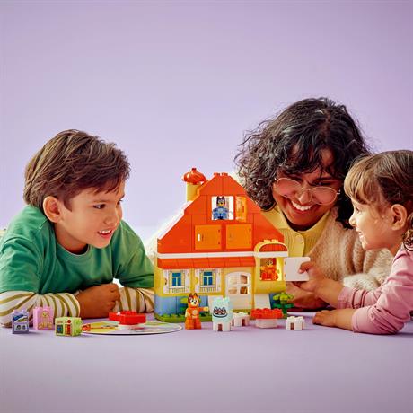 Конструктор LEGO DUPLO Bluey Родинний дім Блуї із грою на запам'ятовування 83 деталі (10459) - фото 7