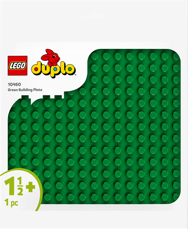 Конструктор LEGO DUPLO Зелена будівельна пластина 1 деталь (10460) - фото 2