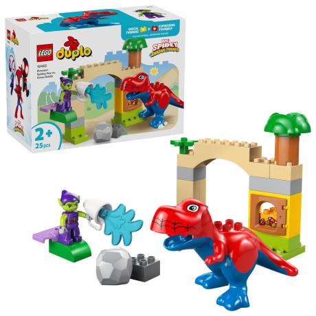 Конструктор LEGO DUPLO Disney Динозавр Spidey-Rex проти Зеленого Гобліна 25 Деталей  (10463) - фото 11