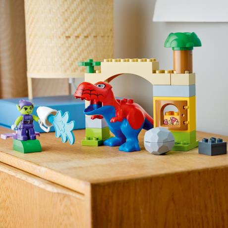 Конструктор LEGO DUPLO Disney Динозавр Spidey-Rex проти Зеленого Гобліна 25 Деталей  (10463) - фото 11