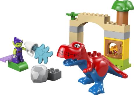 Конструктор LEGO DUPLO Disney Динозавр Spidey-Rex проти Зеленого Гобліна 25 Деталей  (10463) - фото 11