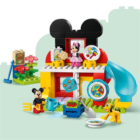 Конструктор LEGO DUPLO Disney Клубный дом с Минни и Плуто 87 деталей (10465) - фото 6